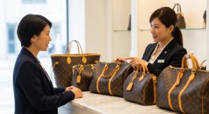 ルイヴィトンバッグは複数まとめて査定がお得！西尾平坂町でボーナス査定アップを活用する方法
