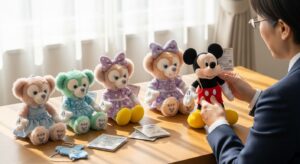 海外限定ぬいぐるみが人気再燃!"日本未発売モデル"の買取実例✨ 例:ディズニーパリ限定ミッキーぬいぐるみが国内相場の2倍に